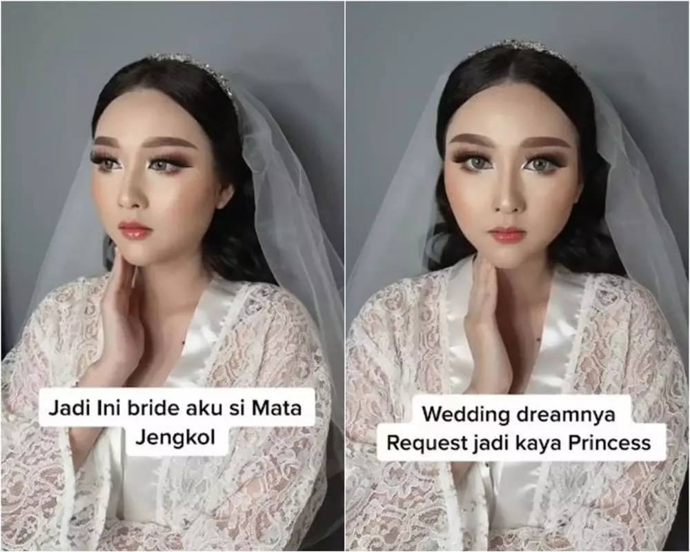potret makeup pengantin harga Rp 40 jt © TikTok