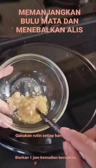 Trik lebatkan bulu mata dan alis pakai 1 bahan minuman Berbagai sumber Trik lebatkan bulu mata dan alis pakai 1 bahan minuman Berbagai sumber