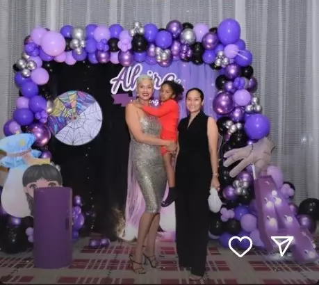 penampilan Kimmy Jayanti di hari ulang tahun anak © Instagram/@kimmyjayanti