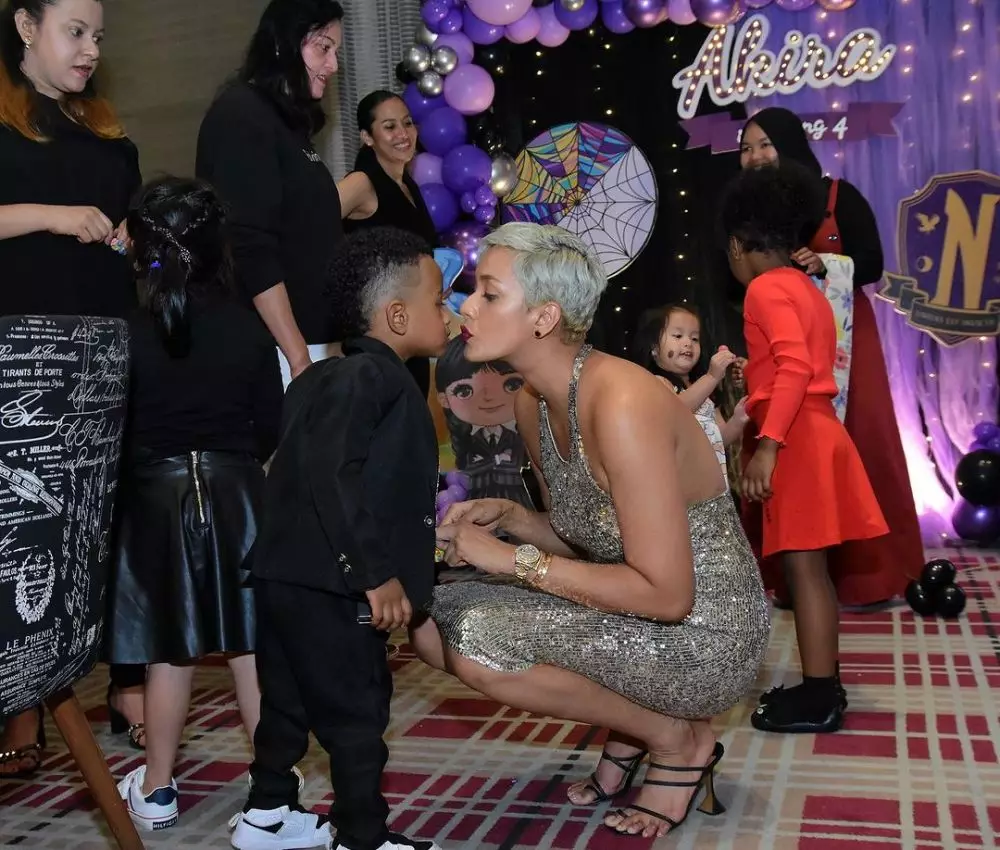 penampilan Kimmy Jayanti di hari ulang tahun anak © Instagram/@kimmyjayanti