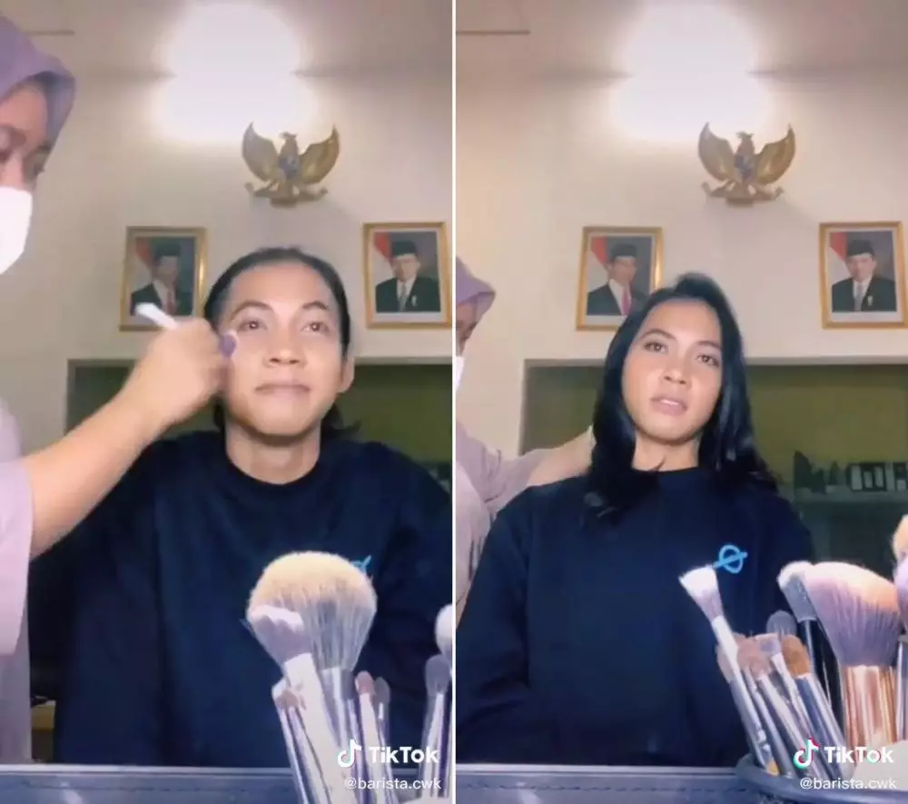 cowok makeup cewek © TikTok cowok makeup cewek © TikTok