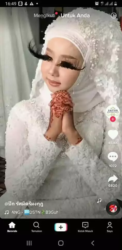 usaha cewek biar cantik © Facebook