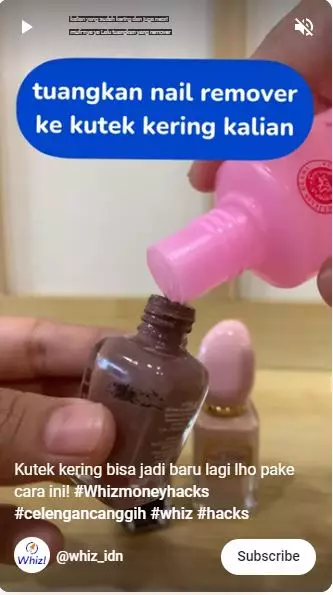 trik atasi kutek gel yang kering agar bisa digunakan kembali berbagai sumber