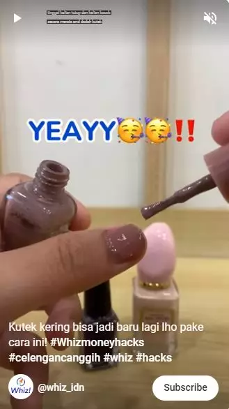 trik atasi kutek gel yang kering agar bisa digunakan kembali berbagai sumber