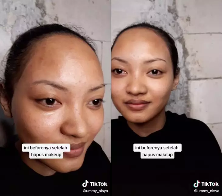 makeup gagal pengantin © TikTok makeup gagal pengantin © TikTok