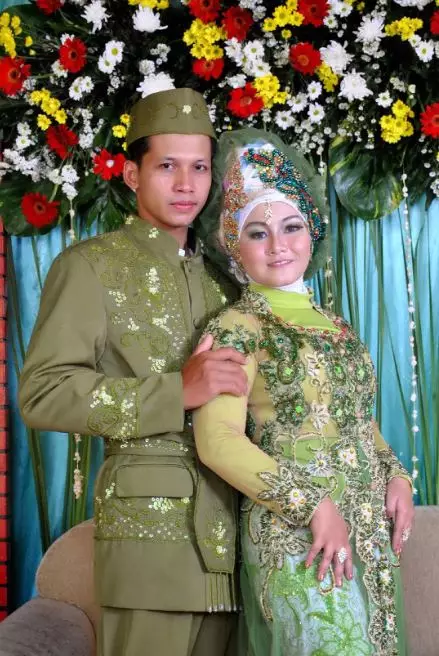 pengantin hijab jadul © TikTok