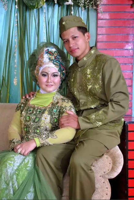 pengantin hijab jadul © TikTok