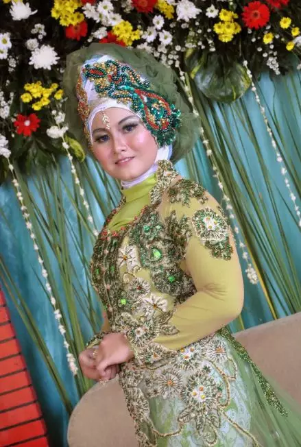 pengantin hijab jadul © TikTok
