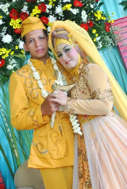 pengantin hijab jadul © TikTok