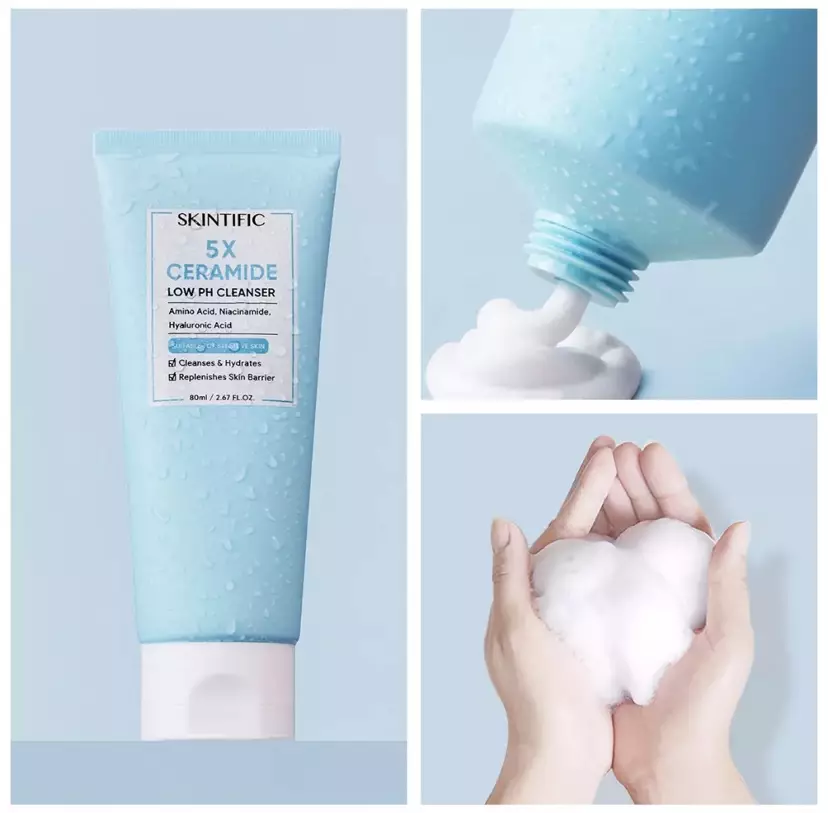 Rekomendasi facial wash atasi kulit kering © berbagai sumber