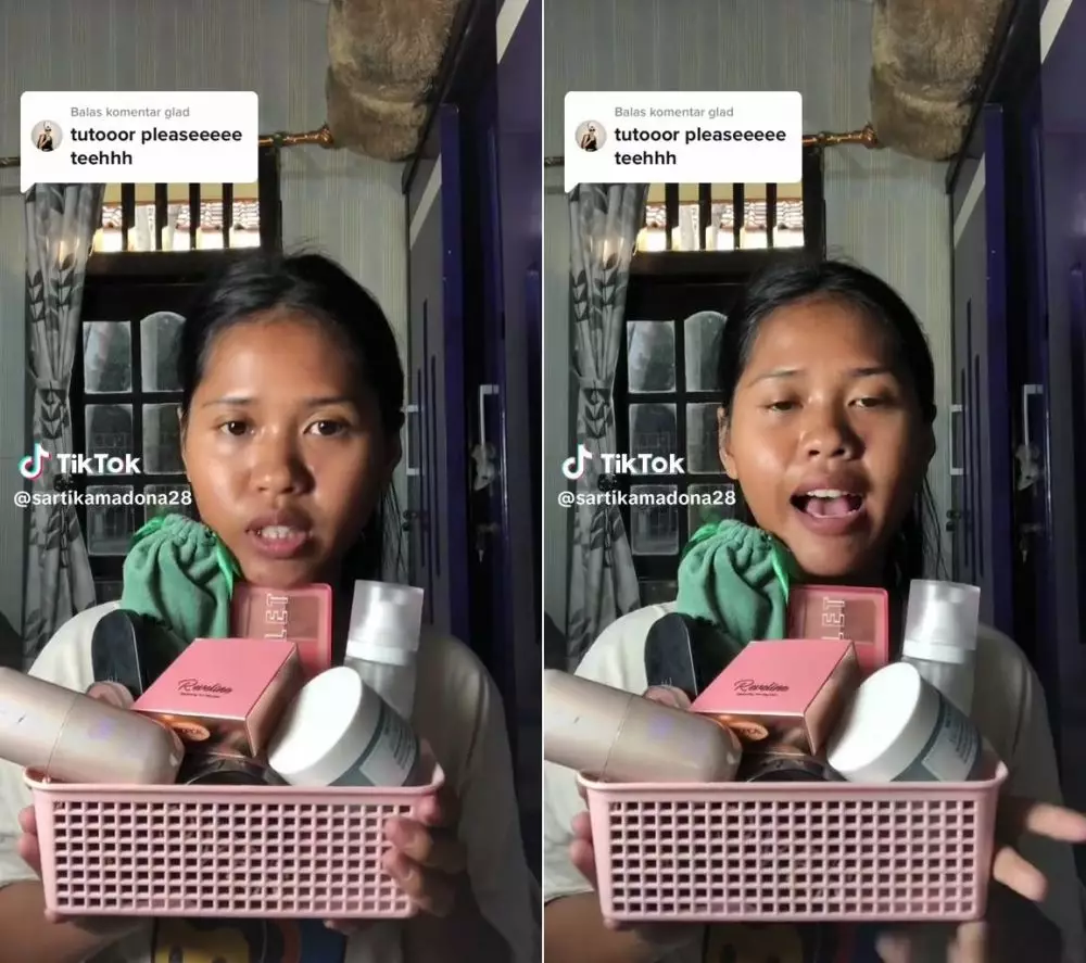 pengantin mirip syahnaz © TikTok