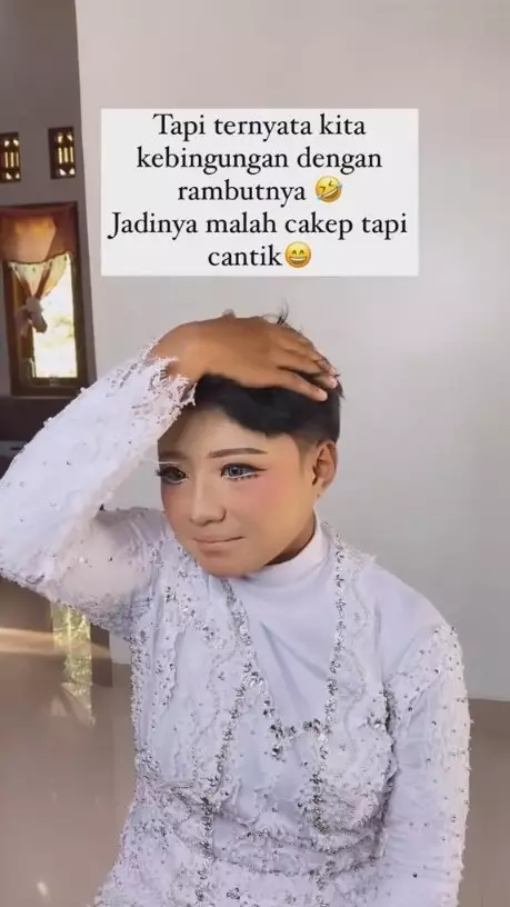 gadis tomboi dirias pengantin barbie © 2023 brilio.net