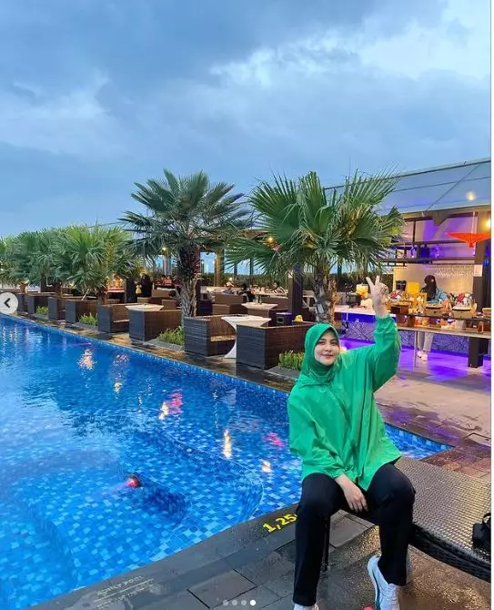 Juliana Moechtar berseragam Ibu Persit Instagram Juliana Moechtar berseragam Ibu Persit Instagram