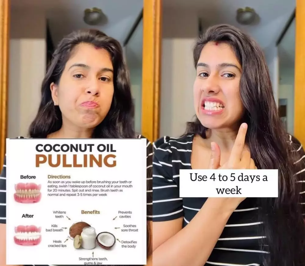 Bukan pakai obat kumur © Instagram