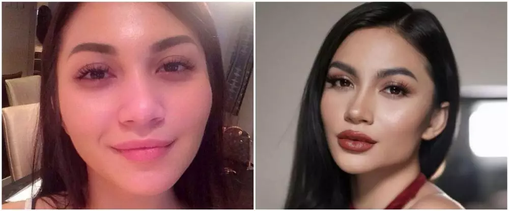 Ariel Tatum pakai dan tanpa makeup © Instagram