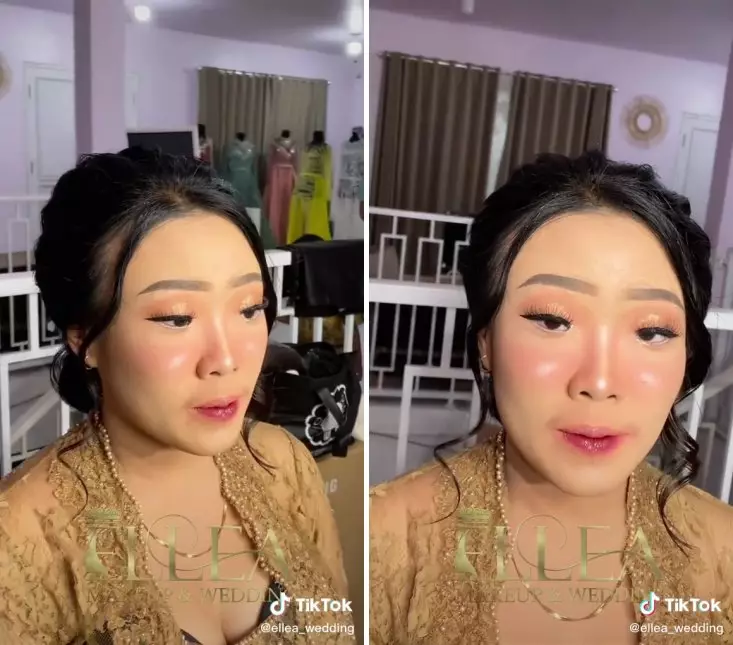 makeup mata sipit © TikTok