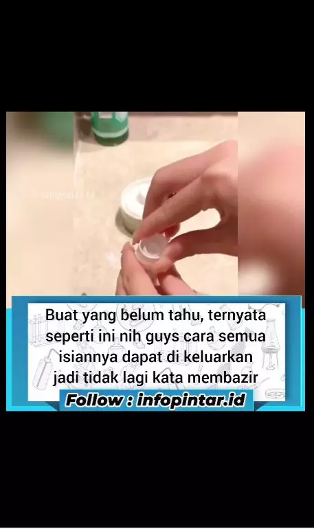 trik mengambil sisa moisturizer di botol tube berbagai sumber