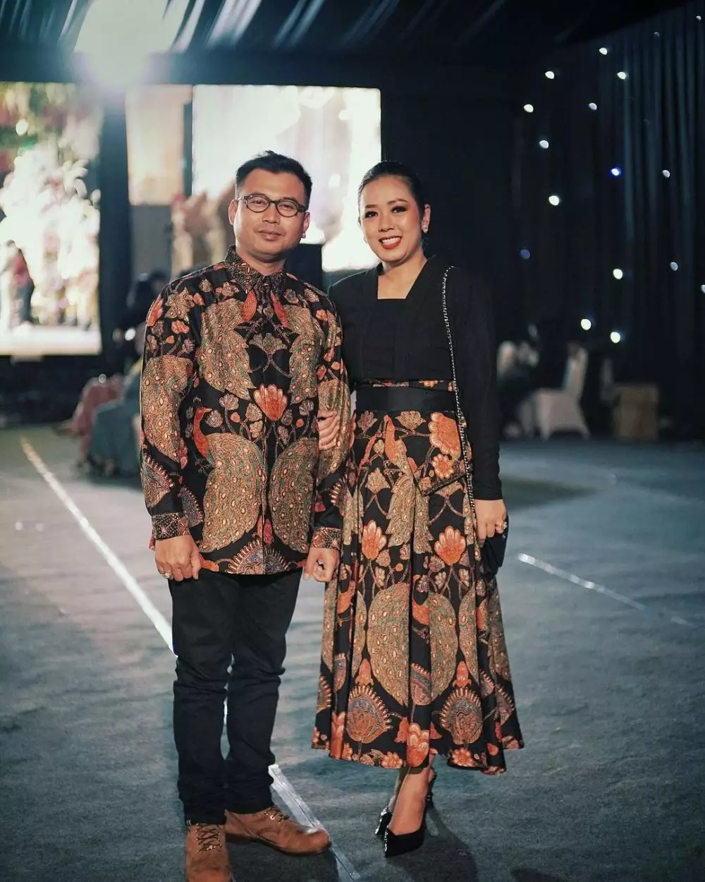 penampilan Soimah saat hadir di kondangan Denny Caknan © 2023 brilio.net