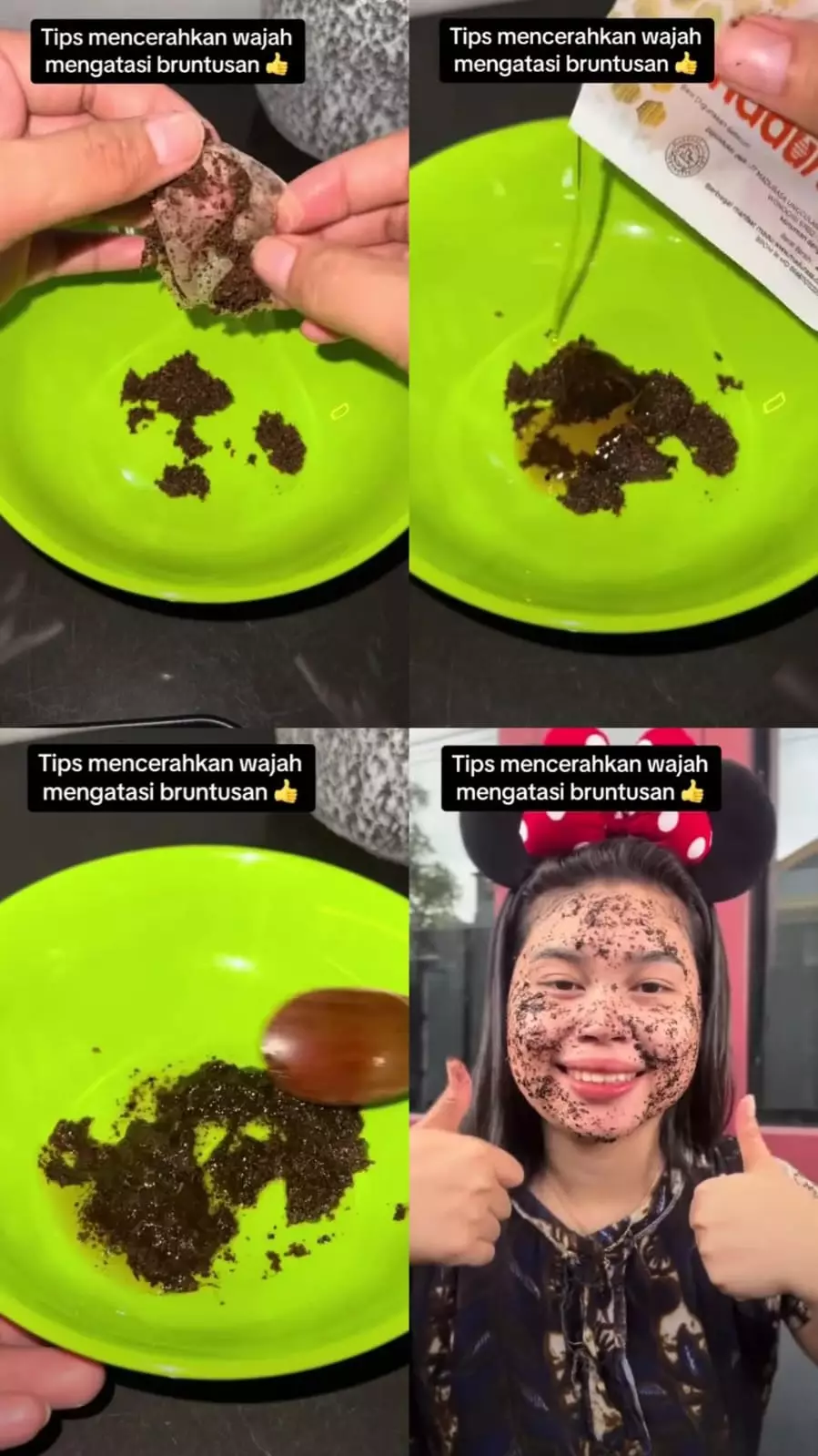 trik atasi bruntusan di wajah © Instagram trik atasi bruntusan di wajah © Instagram