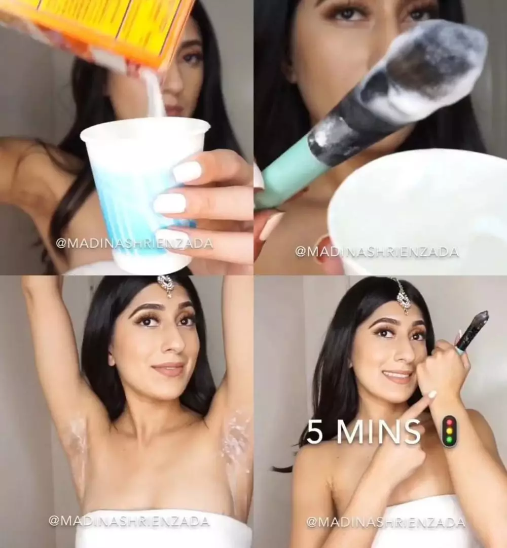 Bukan pakai minyak kayu putih © Instagram