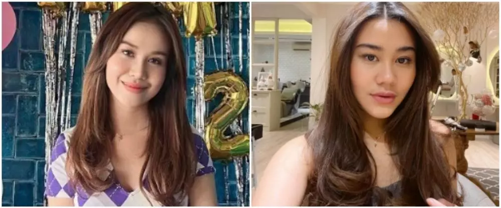 beda gaya Mayang dan Aaliyah © berbagai sumber beda gaya Mayang dan Aaliyah © berbagai sumber