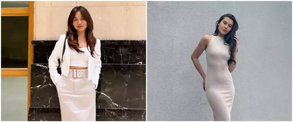 beda gaya Mayang dan Aaliyah © berbagai sumber beda gaya Mayang dan Aaliyah © berbagai sumber