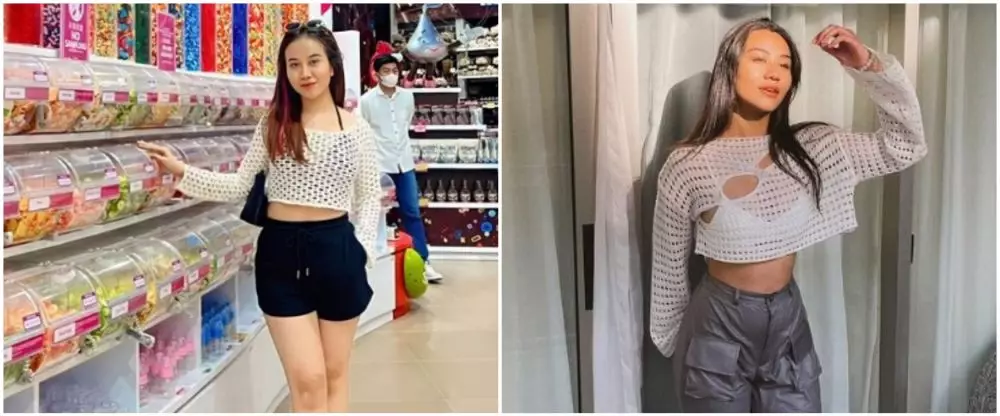 beda gaya Mayang dan Aaliyah © berbagai sumber beda gaya Mayang dan Aaliyah © berbagai sumber