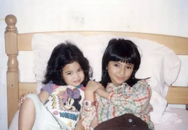 Marshanda saat masih kecil © Instagram