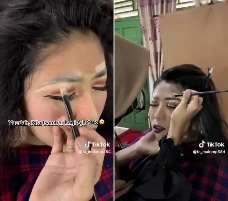 makeup luntur masuk angin © TikTok makeup luntur masuk angin © TikTok
