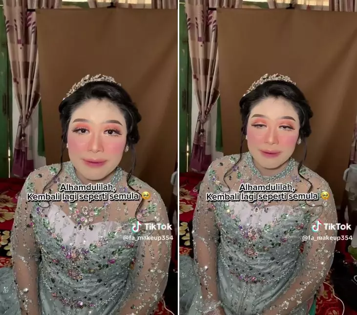 makeup luntur masuk angin © TikTok makeup luntur masuk angin © TikTok