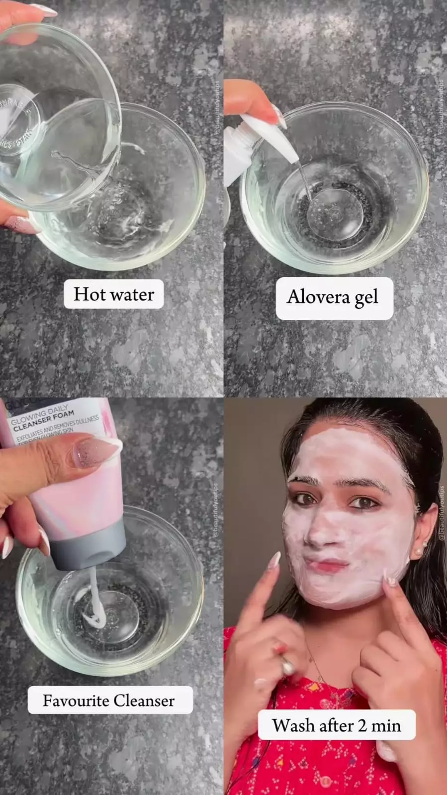 Nggak cukup cuci muka © Instagram