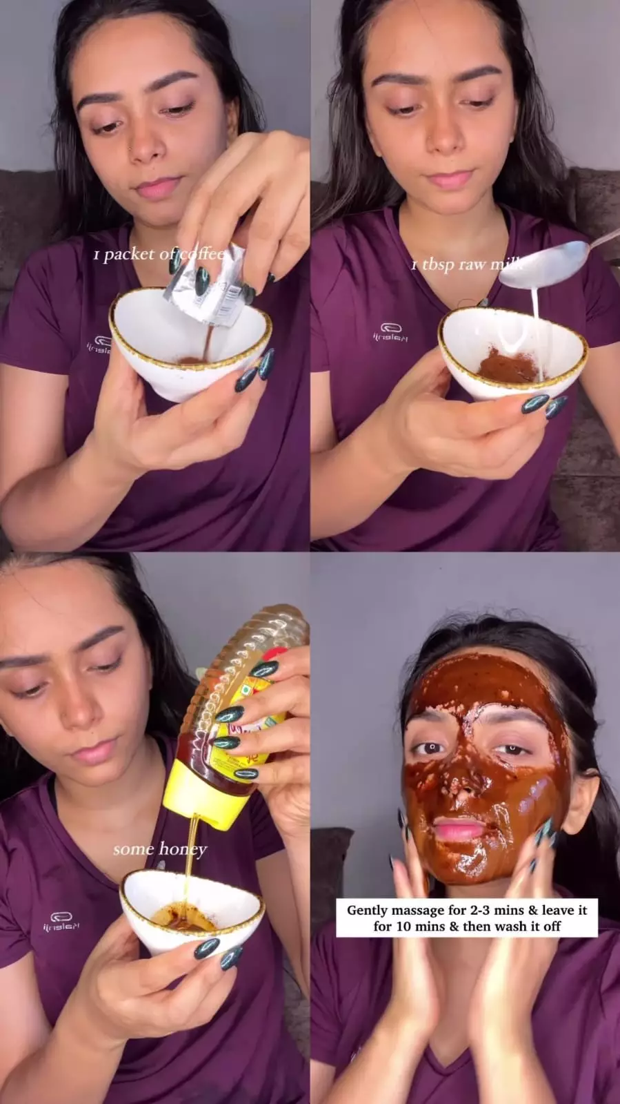 wajah kasar dalam waktu singkat © Instagram