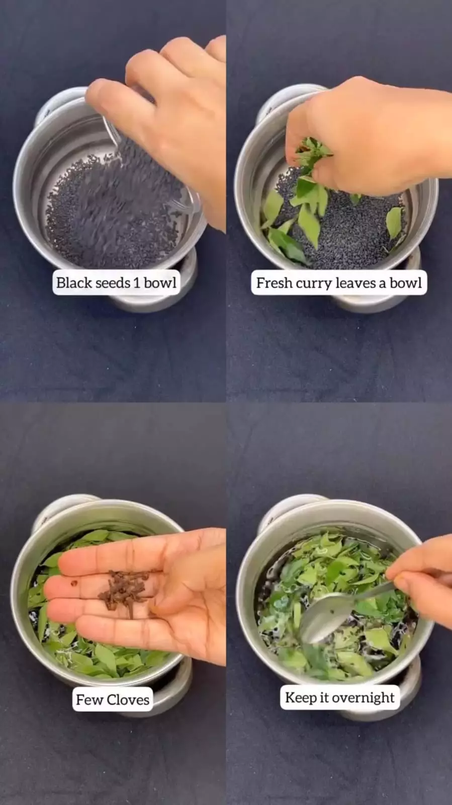 mencegah uban tumbuh hingga berbulan-bulan © Instagram