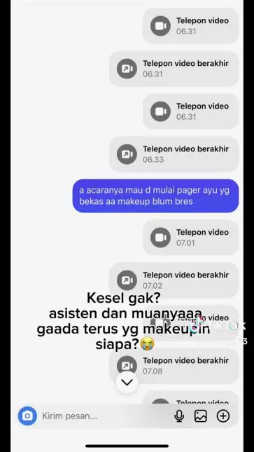 dibikin nyesek mua © TikTok