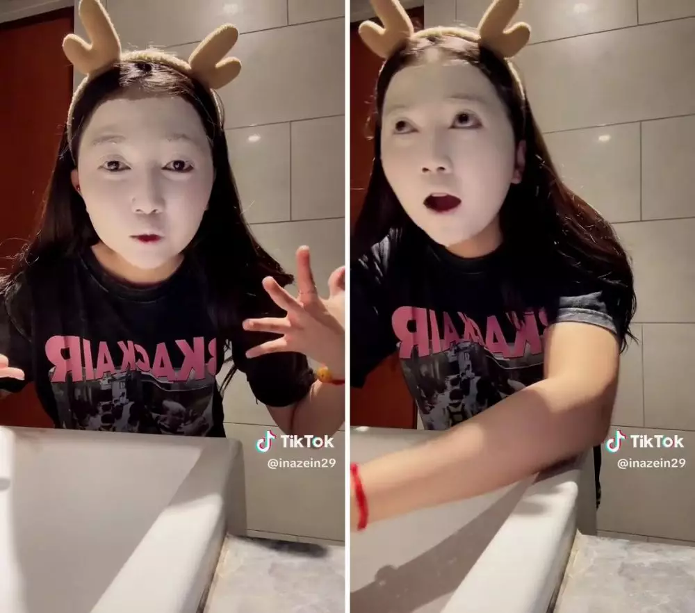 makeup challenge gagal © TikTok