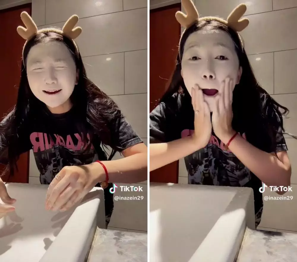 makeup challenge gagal © TikTok