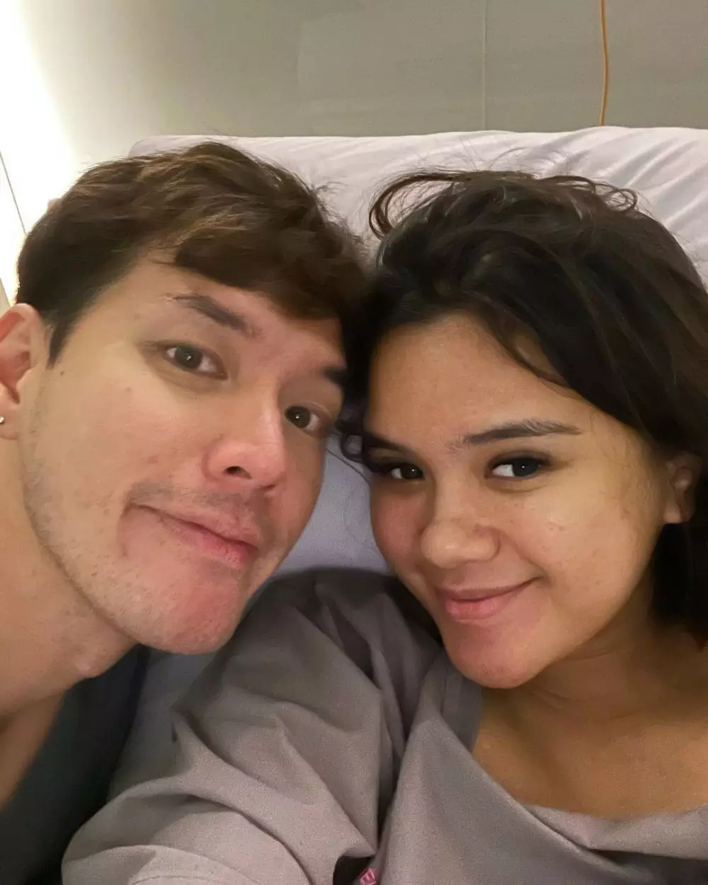 istri aktor usai melahirkan © instagram