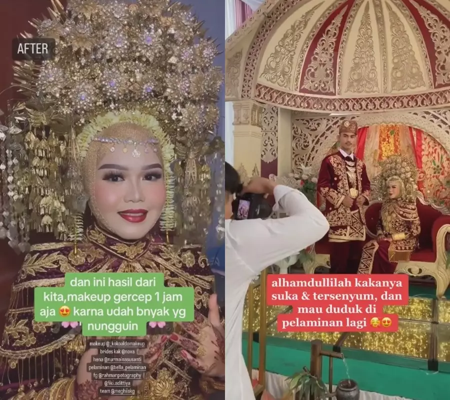 pengantin ogah ke pelaminan gegara jelek © 2023 brilio.net