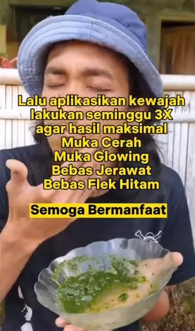 Cara kencangkan wajah mengendur pakai 1 jenis daun Berbagai sumber
