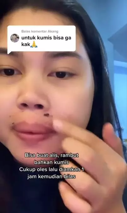 Tumbuhkan kumis pakai kemiri Berbagai sumber