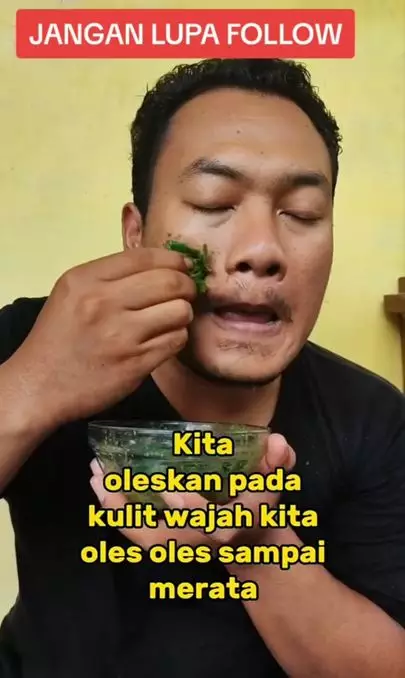 Kencangkan wajah penuh keriput pakai 1 jenis daun buah Berbagai sumber