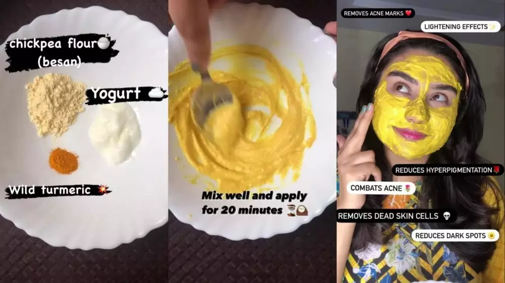 glowing dari jerawat © Instagram