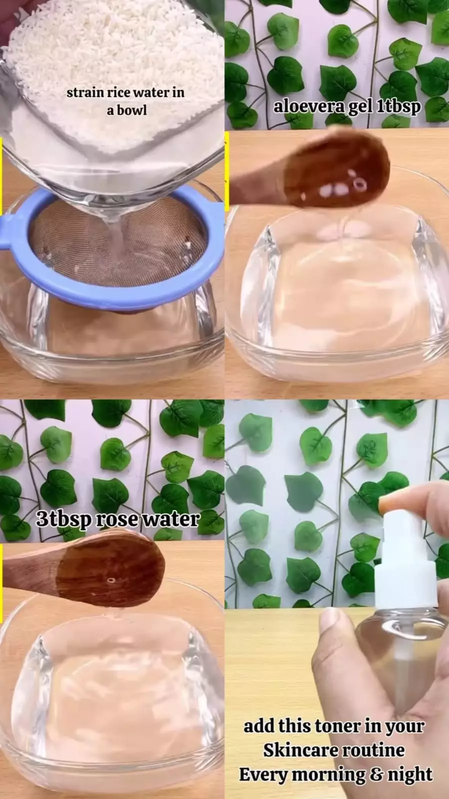 membuat toner pencerah kulit © Instagram