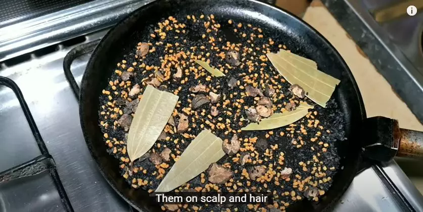 Hitamkan rambut penuh uban Berbagai sumber