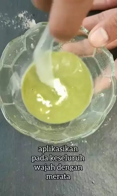 Tanpa pakai skincare mahal © TikTok