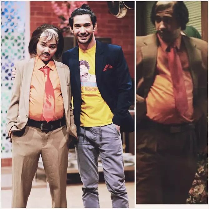 Rina Nose dandan jadi karakter terkenal © Instagram Rina Nose dandan jadi karakter terkenal © Instagram