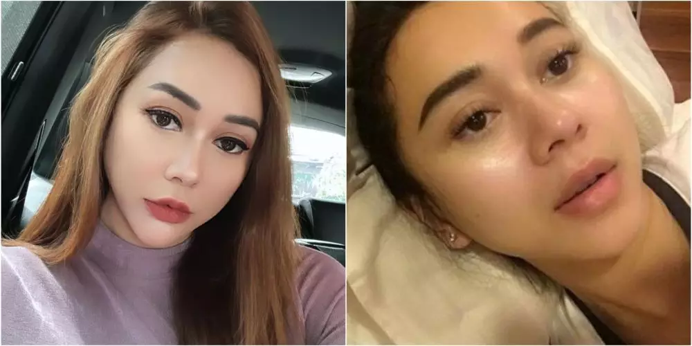 pesona aura kasih pakai dan tanpa makeup © instagram pesona aura kasih pakai dan tanpa makeup © instagram