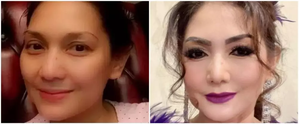 penyanyi era 90-an pakai dan tanpa makeup © Instagram penyanyi era 90-an pakai dan tanpa makeup © Instagram
