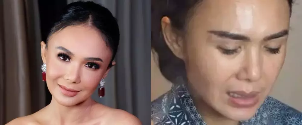 Potret aktris era 90-an pakai dan tanpa makeup © berbagai sumber Potret aktris era 90-an pakai dan tanpa makeup © berbagai sumber
