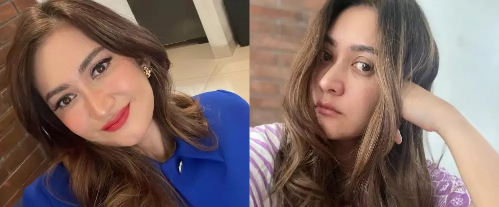 Potret aktris era 90-an pakai dan tanpa makeup © berbagai sumber Potret aktris era 90-an pakai dan tanpa makeup © berbagai sumber